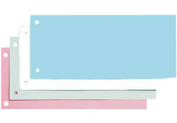 Scheidingsstrook Oxford smal 240x105mm 190gr roze