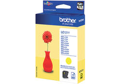 Inktcartridge Brother LC-121Y geel