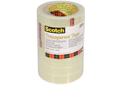 Plakband Scotch 550 19mmx66m transparant