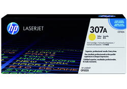 Tonercartridge HP CE742A 307A geel