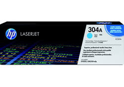 Tonercartridge HP CC531A 304A blauw