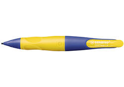 Vulpotlood STABILO Easyergo HB 1.4mm rechtshandig paars/neon geel blister à 1 stuk