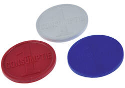 Consumptiemunt Combicraft blauw