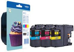Inktcartridge Brother LC-123RBWBP 3 kleuren