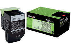 Tonercartridge Lexmark 80C20K0 prebate zwart