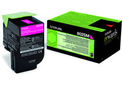 Tonercartridge Lexmark 80C2SM0 prebate rood