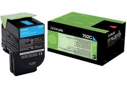 Tonercartridge Lexmark 70C20C0 prebate blauw