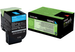 Tonercartridge Lexmark 70C2HC0 prebate blauw