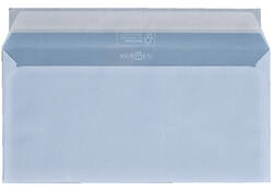 Envelop Hermes bank EA5/6 110x220mm zelfklevend wit doos à 500 stuks