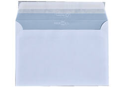 Envelop Hermes bank C5 162x229mm zelfklevend wit doos à 500 stuks