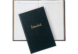 Register correspondentieboek Djois Atlanta klassiek zwart
