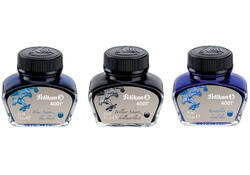 Vulpeninkt Pelikan 4001 30ml blauw/zwart