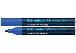 Viltstift Schneider Maxx 230 rond 1-3mm blauw