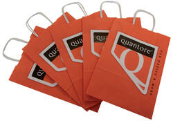 Draagtas Quantore papier 230x330mm 200stuks