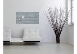 Glasbord Sigel magnetisch 910x460x15mm beton design
