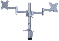 Monitorarm Neomounts D1330D 2x10-27" zilvergrijs