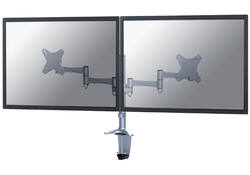 Monitorarm Neomounts D1330D 2x10-27" zilvergrijs