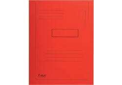 Dossiermap Exacompta Forever A4 2 kleppen 290gr rood