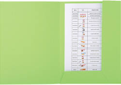 Dossiermap Exacompta Forever A4 2 kleppen 290gr groen