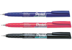 Fineliner Pentel NMF50 fijn rood