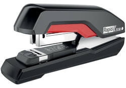 Bureaunietmachine Rapid Supreme fullstrip S50 60 vel zwart/rood