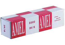 Nieten Rapid 24/6 kopercoating standaard 5000 stuks