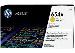 Tonercartridge HP CF332A 654A geel