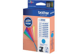 Inktcartridge Brother LC-223C blauw