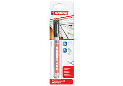 Viltstift edding 400 rond 1mm zwart blister à 1 stuk