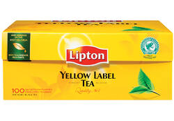 Thee Lipton yellow label met envelop 100x1.5gr