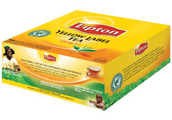 Thee Lipton yellow label met envelop 100x1.5gr