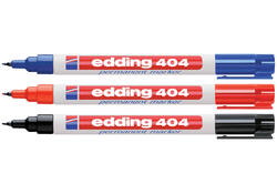 Viltstift edding 404 rond 0.75mm rood