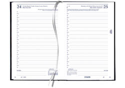 Kantooragenda 2026 Quantore kort 1dag/1pagina zwart