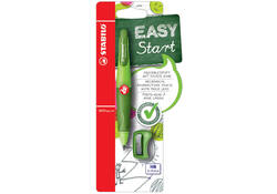 Vulpotlood STABILO Easyergo HB 3.15mm rechts groen/donkergroen incl puntenslijper blister à 1 stuk