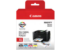 Inktcartridge Canon PGI-1500XL zwart + kleur