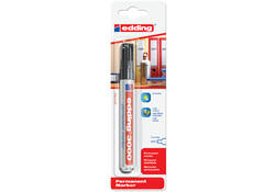 Viltstift edding 3000 rond 1.5-3mm zwart blister à 1 stuk