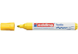 Viltstift edding 4500 textiel rond 2-3mm geel