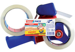 Handdozensluiter Tesa met 2 rollen 66mx50mm transparant