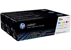 Tonercartridge HP U0SL1AM 131A 3 kleuren
