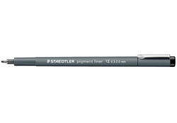 Fineliner Staedtler Pigment 308 zwart 0.3-2.0mm