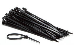 Inbindstrips IEZZY nylon 2.5x100mm D 20.5mm zwart