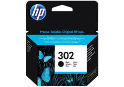 Inktcartridge HP F6U66AE 302 zwart
