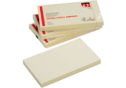 Memoblok Quantore 76x127mm geel