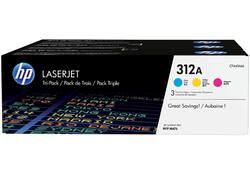 Tonercartridge HP CF440AM 312A 3 kleuren