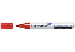 Viltstift Legamaster TZ 1 whiteboard rond 1.5-3mm rood