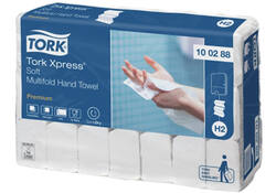 Handdoek Tork H2 multifold Premium kwaliteit 2 laags wit 100288