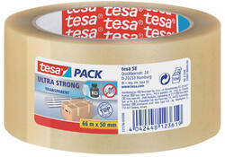 Verpakkingstape tesapack® Ultra Strong 66mx50mm transparant