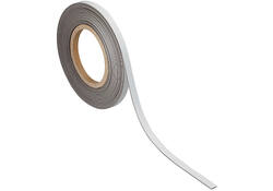 Magneetband MAUL beschrijf- wisbaar 10mx10mmx1mm wit