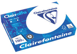 Kopieerpapier Clairefontaine Clairalfa A4 160gr wit 250vel