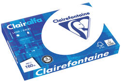 Kopieerpapier Clairefontaine Clairalfa A3 160gr wit 250vel